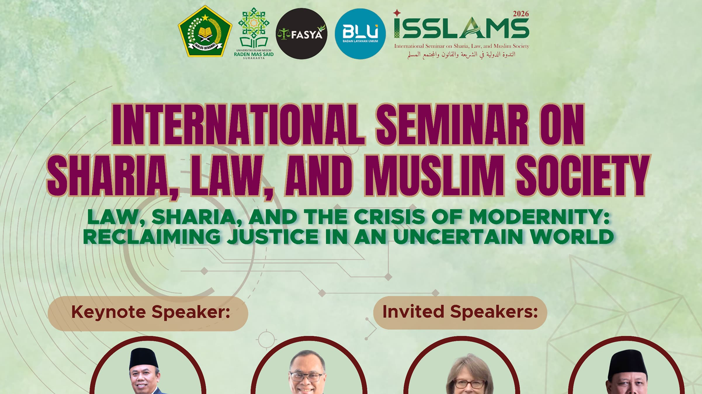 3rd International Seminar on Sharia, Law and Muslim Society